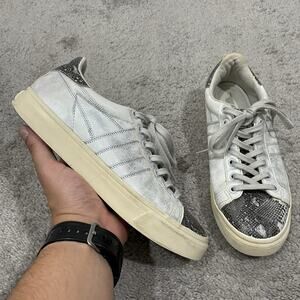 GOLA Orchid II Sneaker Womens 7 (EU 38) Metallic Silver Snakeskin Anthropologie